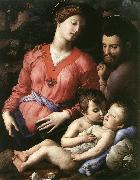 BRONZINO, Agnolo Holy Family  g painting